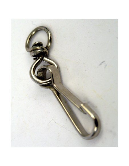 Hake med Swirvel längd: 10cm Inner: 14mm