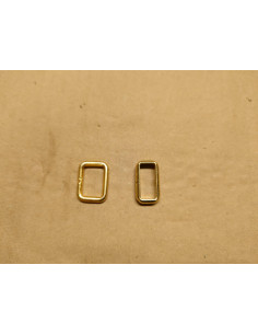 Rektangelspänne Mässing