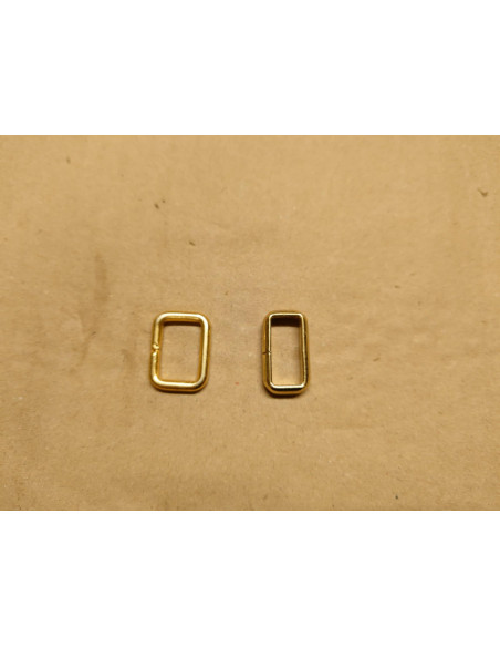 Rektangelspänne Mässing