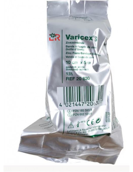 Varicex S Zinkbandage elastisk 10 cm x 5 m