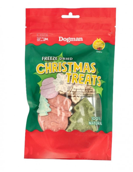 Dogman Frystorkat Julgodis Kyckling