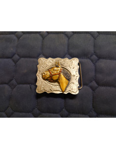 Bältesspänne Hästhuvud med grimma