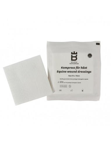 Biofarmab kompress 10x10cm 10-pack