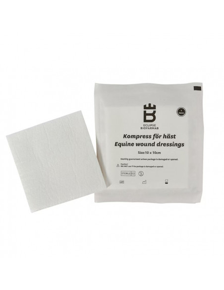 Biofarmab kompress 10x10cm 10-pack