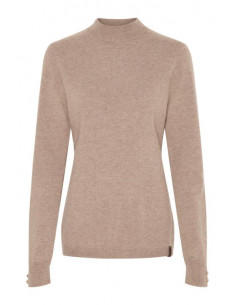 Catago Ava Mohair Stickad Tröja Sand M
