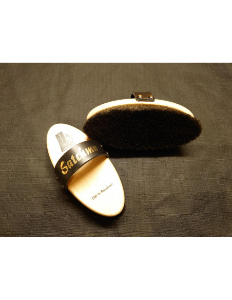 Satchmo natur ryktborste i rent tagel