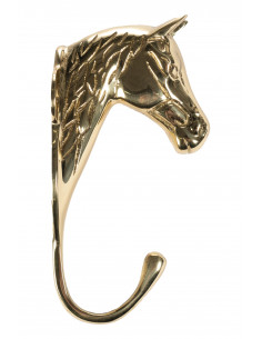 Stallkrok Mässing Hästhuvud