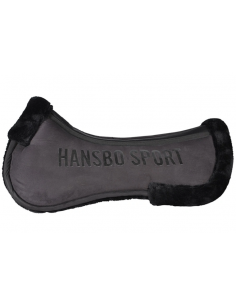 HS Sadelpad Faux Fur Svart 2