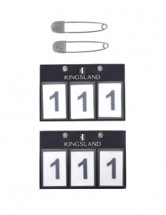 KL Classic Nummerlapp 2-pack | Marin |