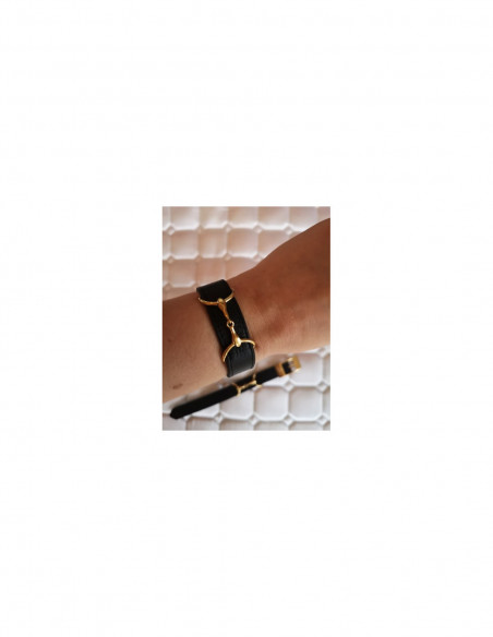 Bite Bracelet Leather