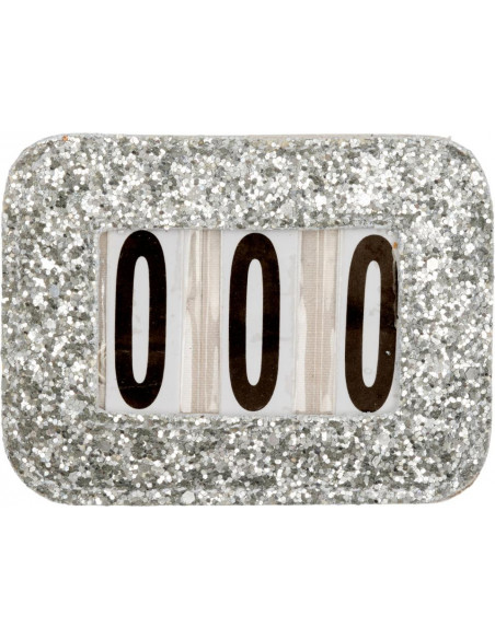 HG Nummerlapp Glitter