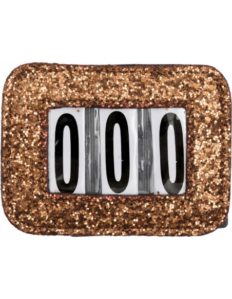 HG Nummerlapp Glitter