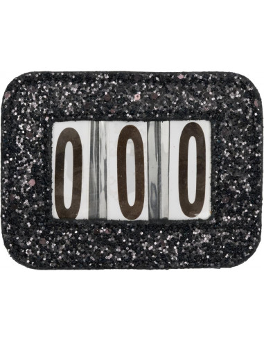 HG Nummerlapp Glitter