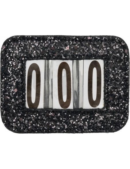 HG Nummerlapp Glitter