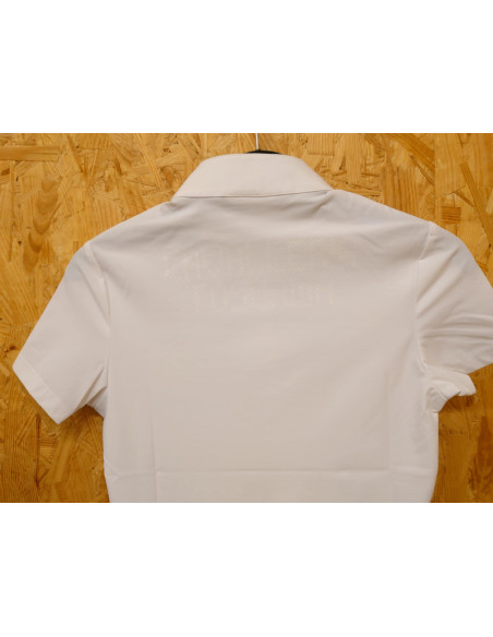 Cavalleria Toscana Cross Stitch Print Jersey S/S Button Up