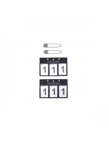 KL Classic Nummerlapp 2-pack