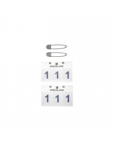 KL Classic Nummerlapp 2-pack 2