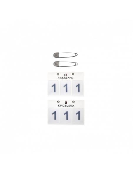 KL Classic Nummerlapp 2-pack