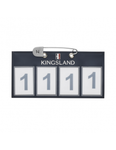 Kingsland Nummerlapp 4-siffrig 2-pack