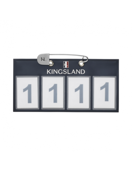 Kingsland Nummerlapp 4-siffrig 2-pack