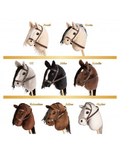 Käpphäst Fendi Beige m Bläs 2