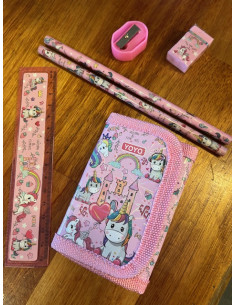 Equipage Skrivset Rosa 2