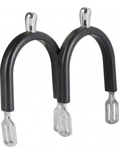 Equipage sporrar gummiklädda m rem