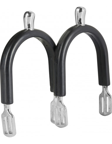 Equipage sporrar gummiklädda m rem