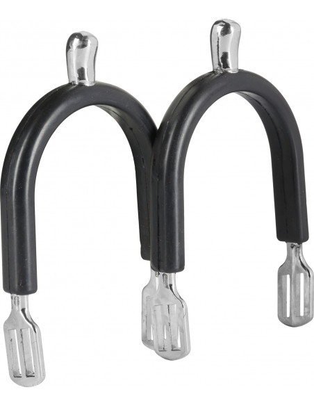 Equipage sporrar gummiklädda m rem