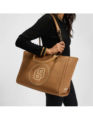Boss Eq Charleen Väska Camel
