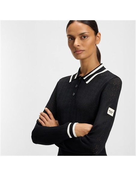 Boss Eq Pam Stickad Tröja