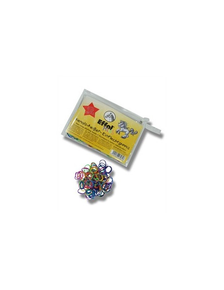 Effol Silikonsnoddar flerfärgade 400st/fp