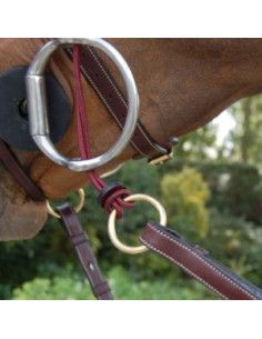 Dyón Gagstrap med avtagbar ring Mässingsspännen 2