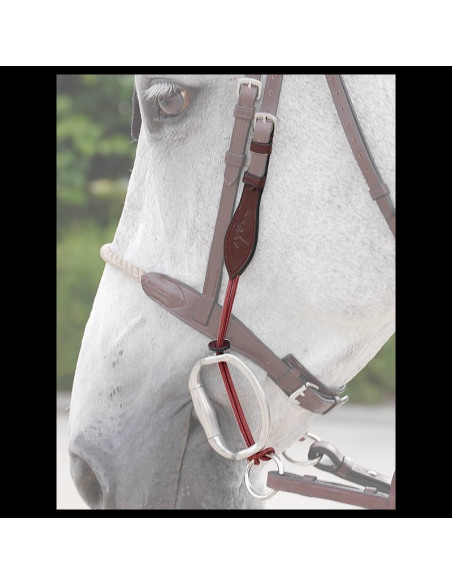 Dyón Gagstrap med avtagbar ring Silverspännen