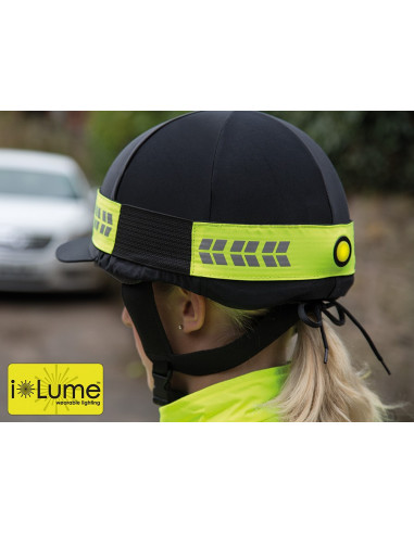 Shires Equi-Flector hjälmreflex Flashing