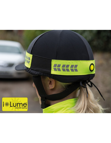 Shires Equi-Flector hjälmreflex Flashing