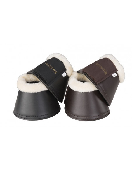 Protector Konstläderboots med ludd