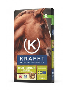 KRAFFT MÜSLI High Protein GRÖN 20 KG