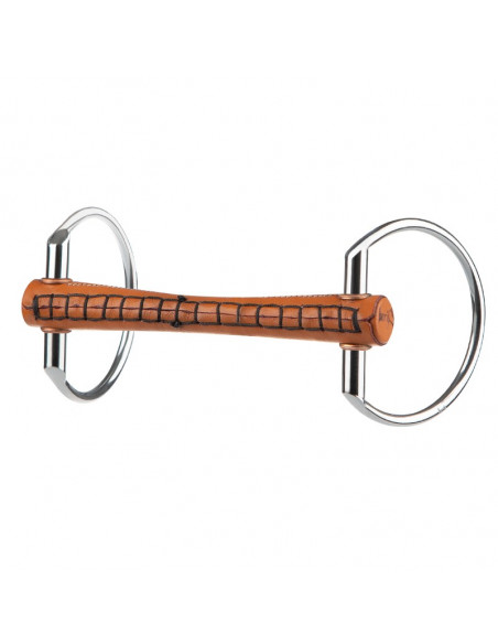 Beris Eggbett Leather bar 6cm ring