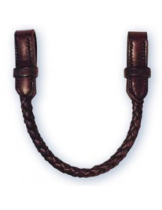 Stübben sadelhandtag rundflätat