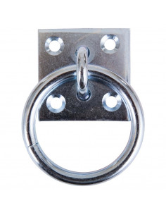 Uppbindningsring med platta