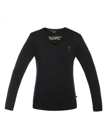 Kingsland Amber Knitted V-neck