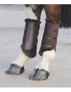 Arma Fur Lined Brushing Boots