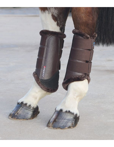 Arma Fur Lined Brushing Boots