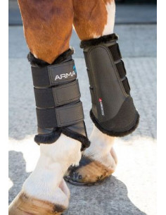 Arma Fur Lined Brushing Boots 2