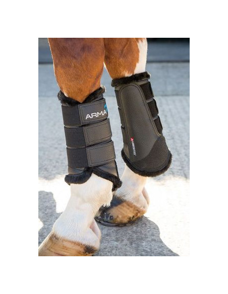 Arma Fur Lined Brushing Boots