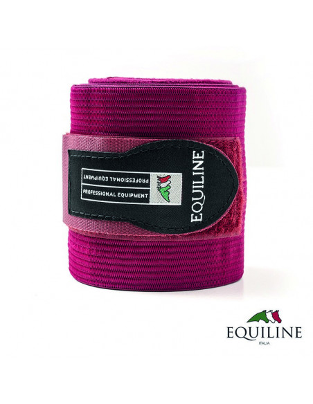 Equiline Working bandage elastik+fleece
