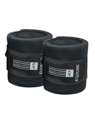 Equiline Working bandage elastik+fleece