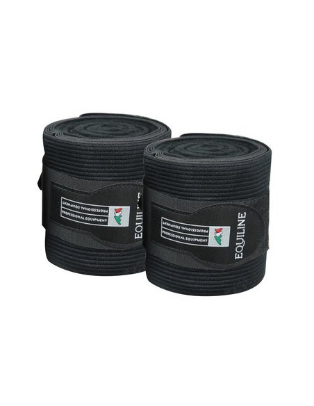 Equiline Working bandage elastik+fleece