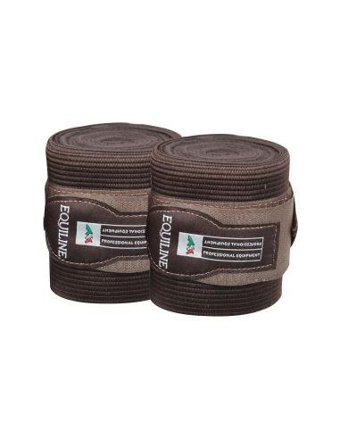 Equiline Working bandage elastik+fleece